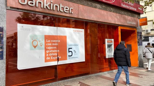 Una sucursal de Bankinter en Madrid / EP