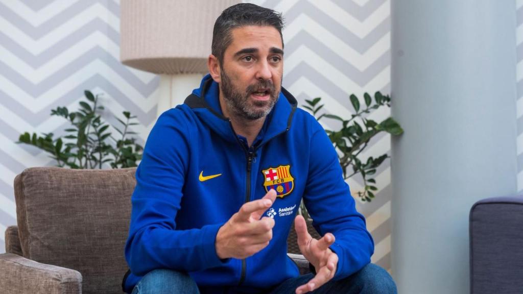 Juan Carlos Navarro, en una entrevista / FCB