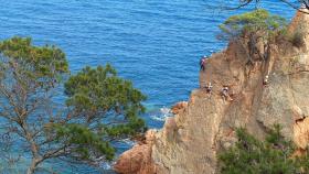 Vía ferrata en Sant Feliu de Guíxols, municipio en el que sucedió la muerte de la perra / YOLANDA CARDO
