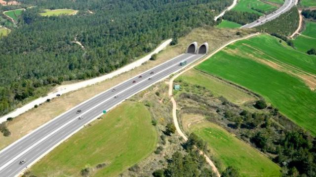 Imagen del Eix Transversal, una de las principales concesiones que controla Cedinsa