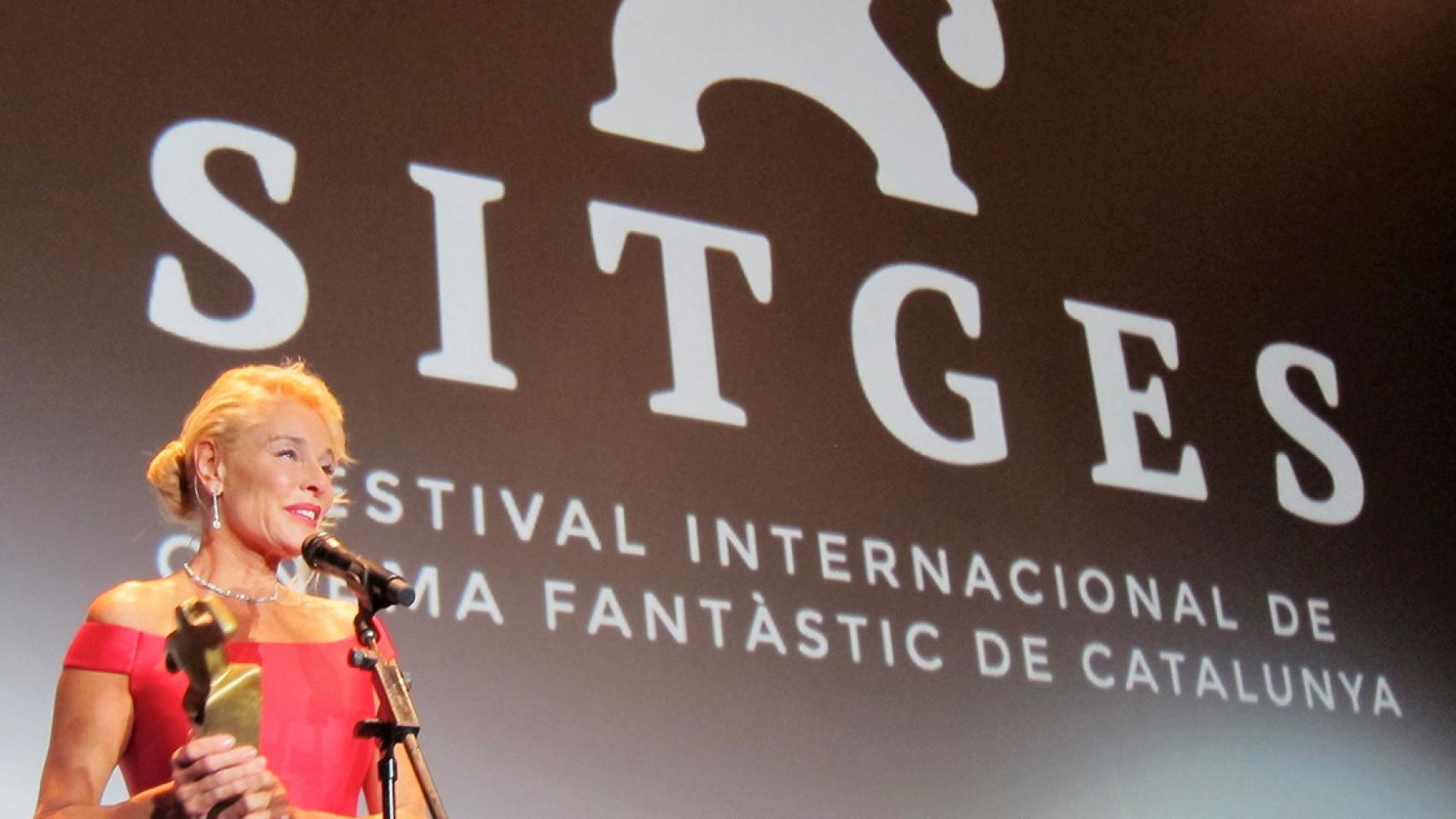 La actriz Belén Rueda recibe el Gran Premio Honorífico del Festival de cine de Sitges / EUROPA PRESS