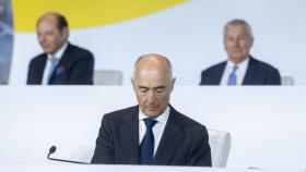El presidente de Ferrovial, Rafael del Pino, en la junta en la que se aprobó el traslado de la sede a Países Bajos / EP