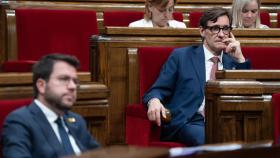 Salvador Illa, en el debate de política general del Parlament la semana pasada
