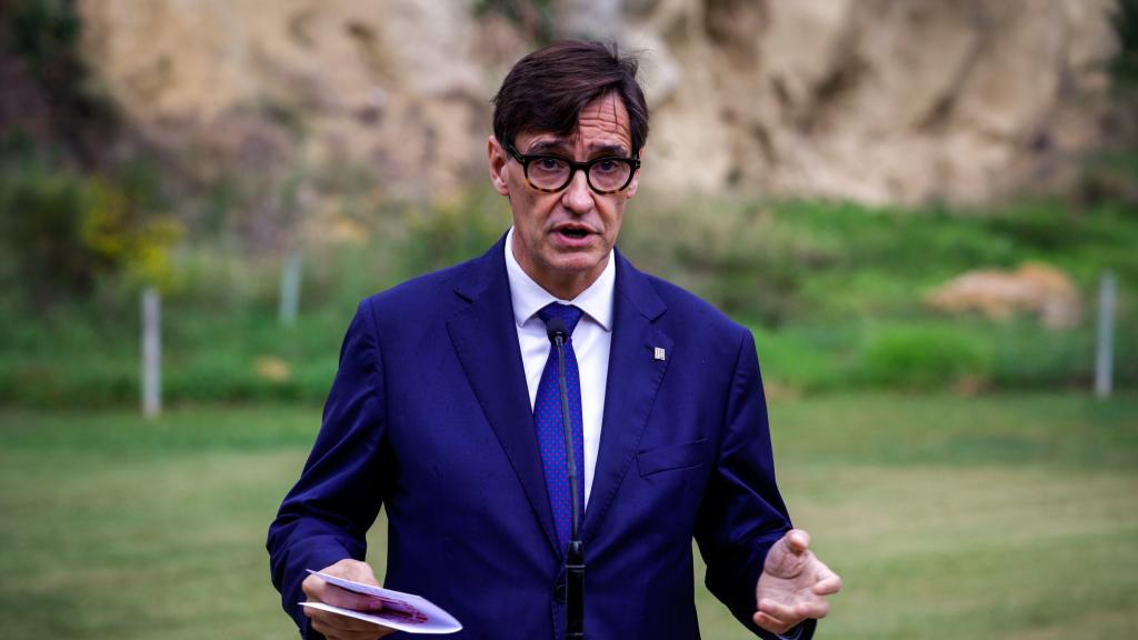 El presidente de la Generalitat, Salvador Illa
