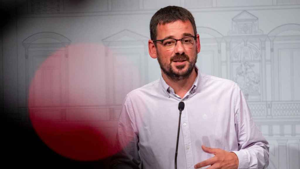 El alcalde de la CUP, Lluc Salellas
