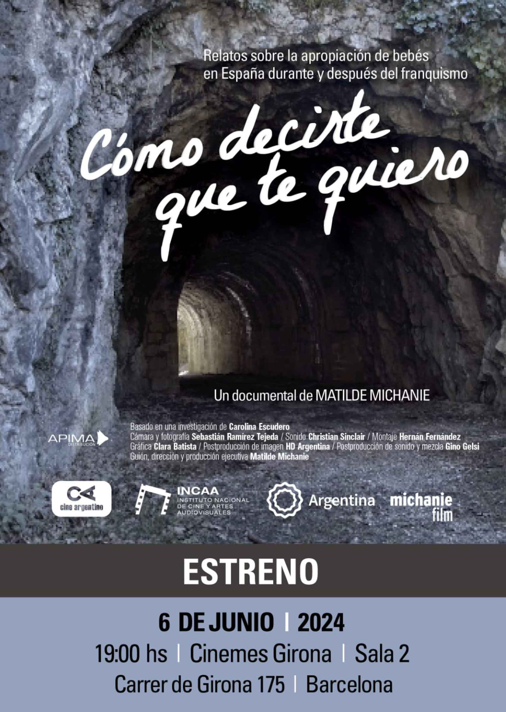 Cartel del documental 'Cómo decirte que te quiero'