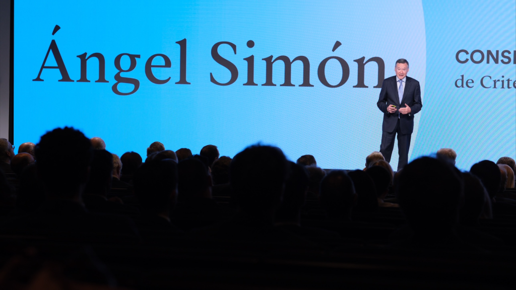 Àngel Simón, consejero delegado de Criteria Caixa / SIMÓN SÁNCHEZ