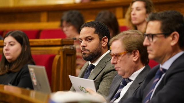 Ignacio Garriga (Vox) en el Parlament