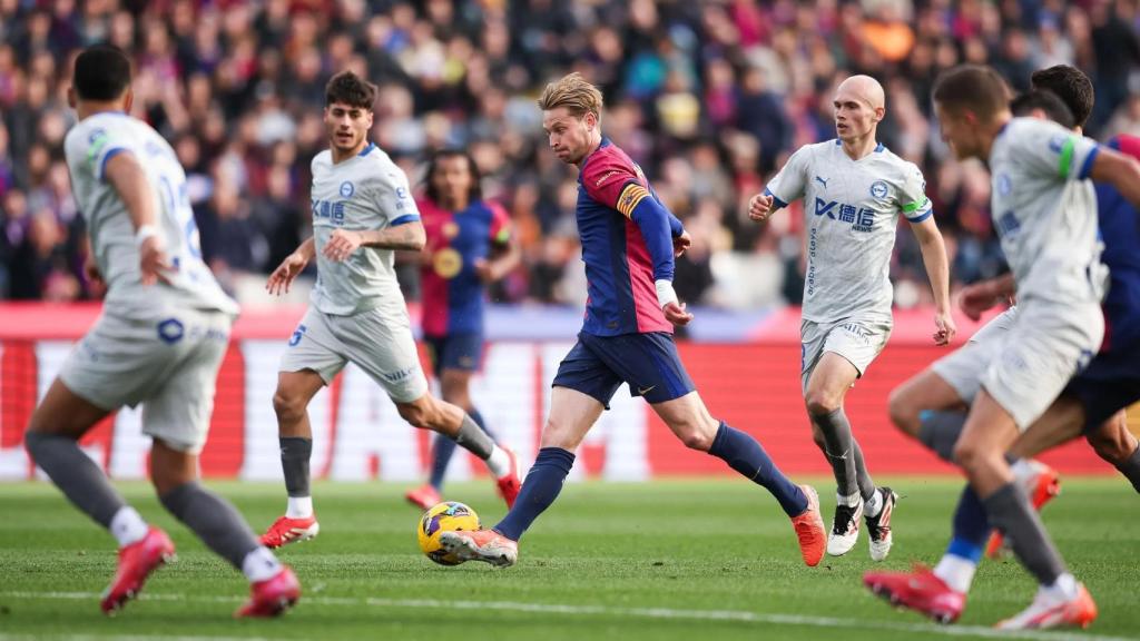 Frenkie supera la marca de varios futbolistas del Deportivo Alavés