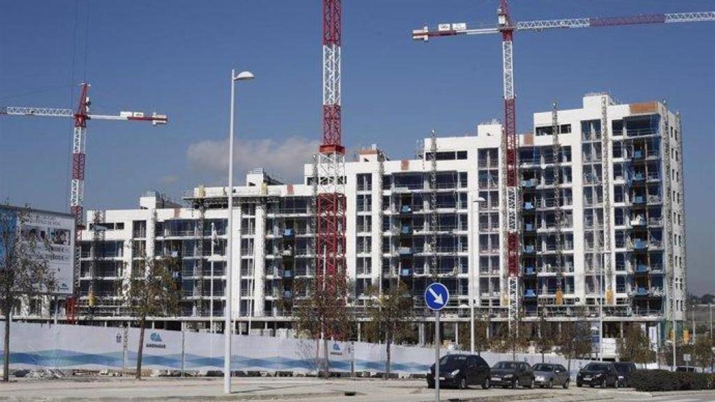 Viviendas en construcción