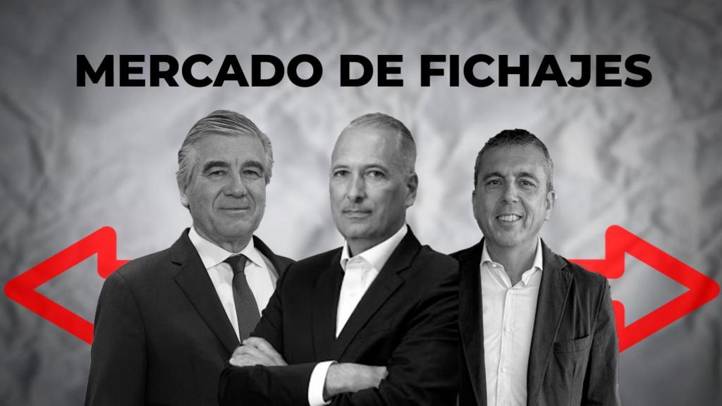 Imagen conjunta de Francisco Reynés (Fundación 'la Caixa'), Markus Haupt (Seat) y Benito Reales (Banco Sabadell)