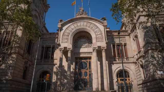 Fachada del Tribunal Superior de Justicia de Cataluña (TSJC) en Barcelona