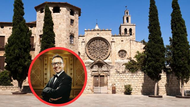 Fotomontaje Àngel Llàcer y Sant Cugat del Vallès