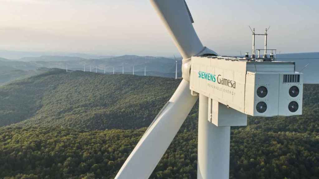 Aerogenerador de Siemens Gamesa
