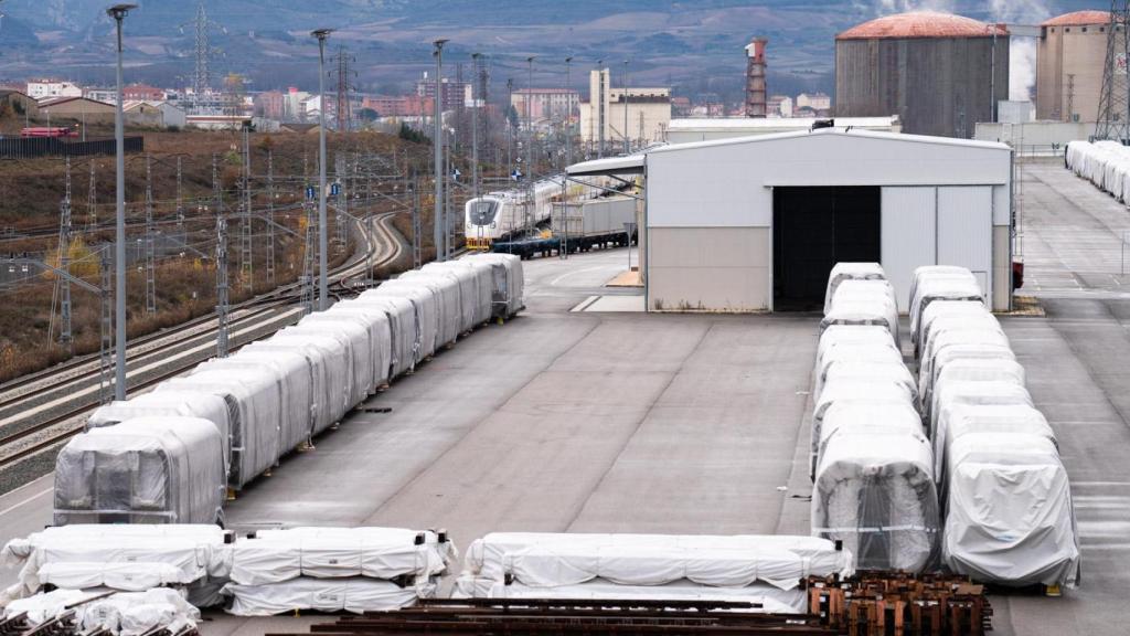 Planta vasca de Talgo en el polígono industrial de Álava Arasur