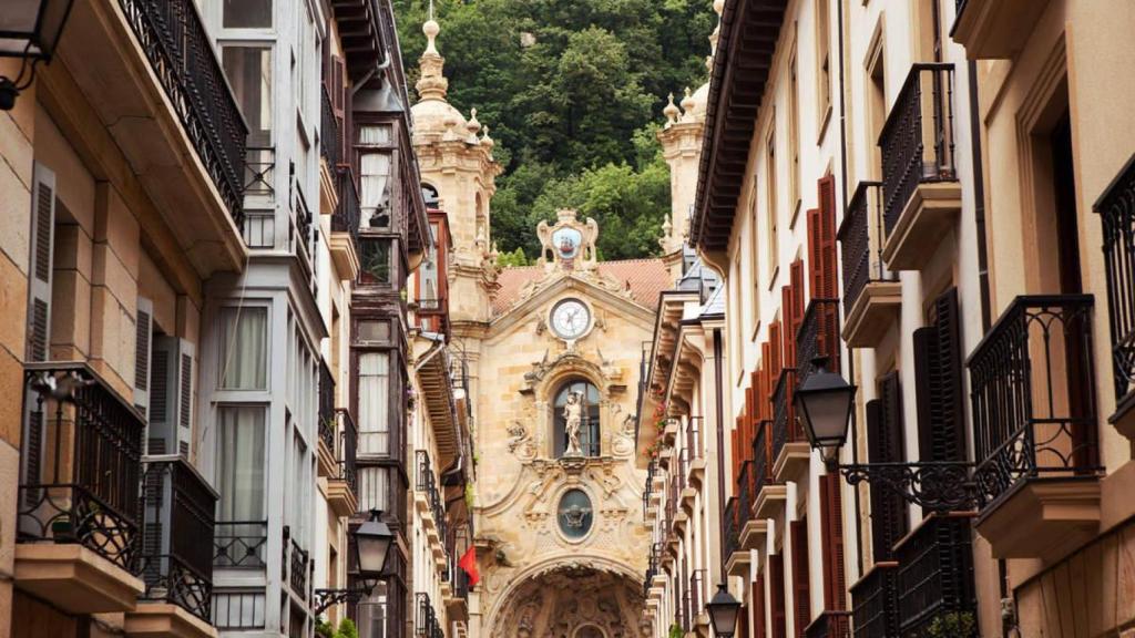 Parte Vieja de San Sebastián.