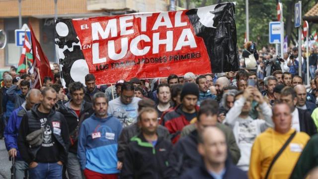 Los convenios vascos viven un año de transición a las puertas de un nuevo frente en el metal