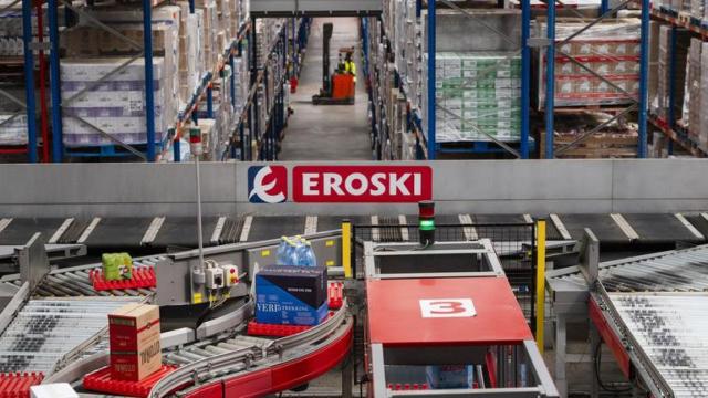 Almacén central de Eroski en Elorrio / Irekia