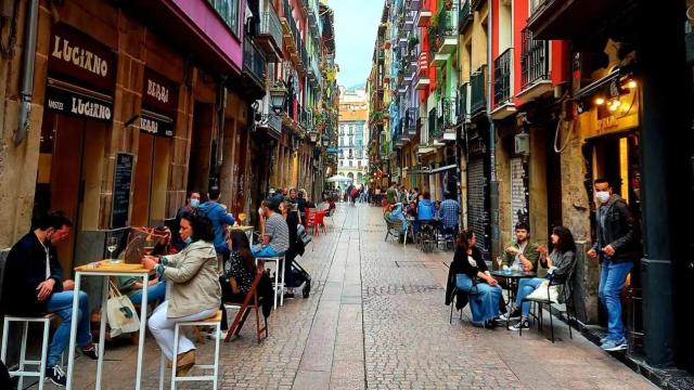 Calle Santa María - Imagen de Archivo / Bilbao Turismo