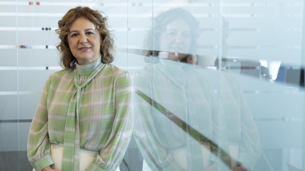 La presidenta de Confebask, Tamara Yagüe, confía en poder avanzar en el debate sobre absentismo / Araba Press