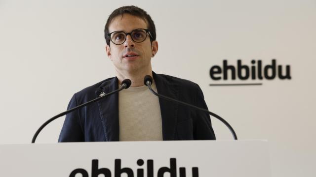 El portavoz de Bildu en el Parlamento vasco, Pello Otxandiano