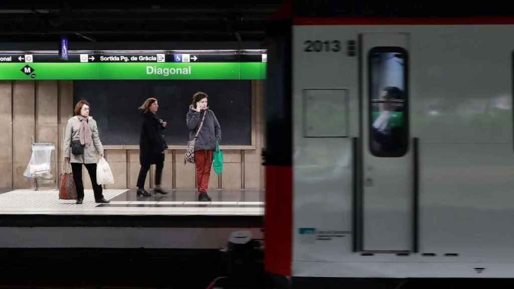 Estación de Diagonal, en la L3