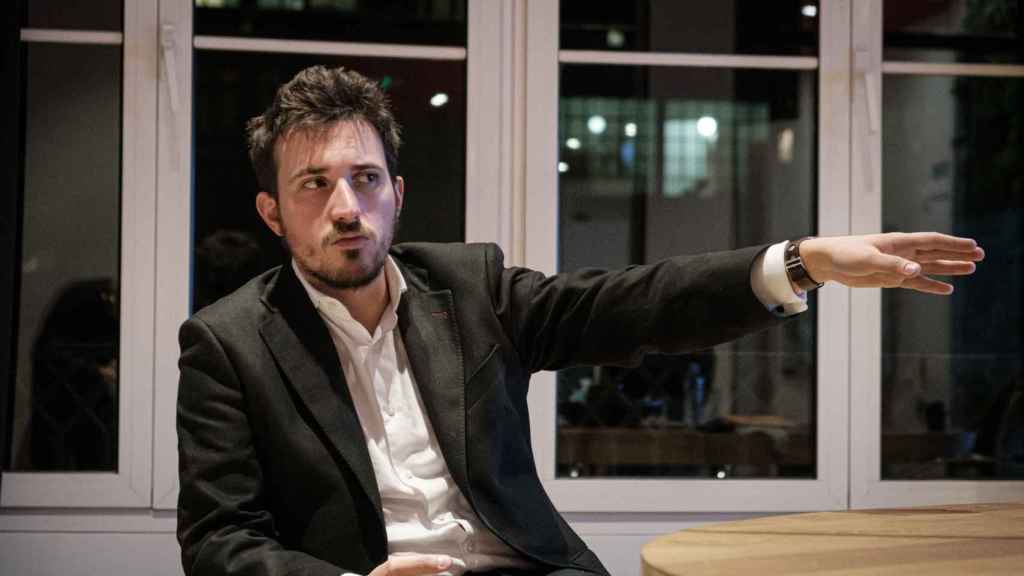 Pep Gómez, durante la entrevista para Metrópoli Abierta / PABLO MIRANZO