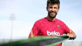 El jugador del FC Barcelona Gerard Piqué