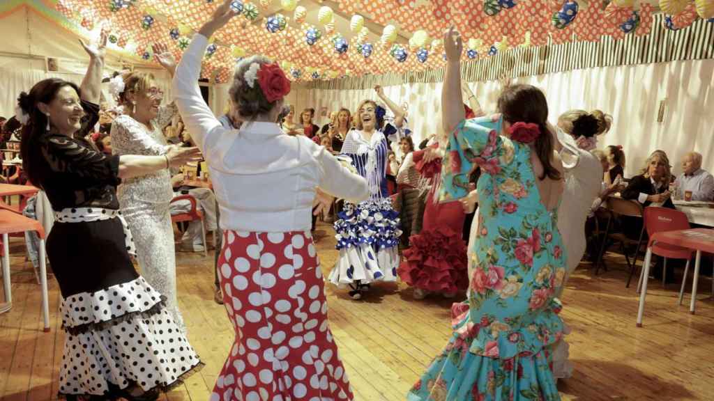 Baile en la Feria de Abril