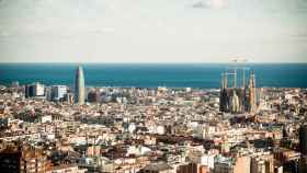 Imagen panorámica de Barcelona