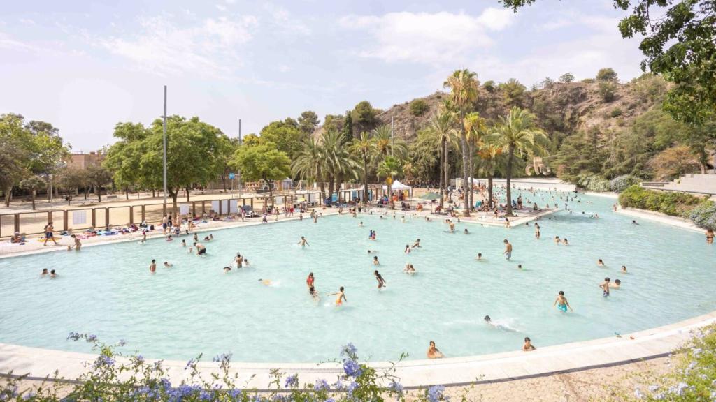 La piscina del parque de la Creueta del Coll