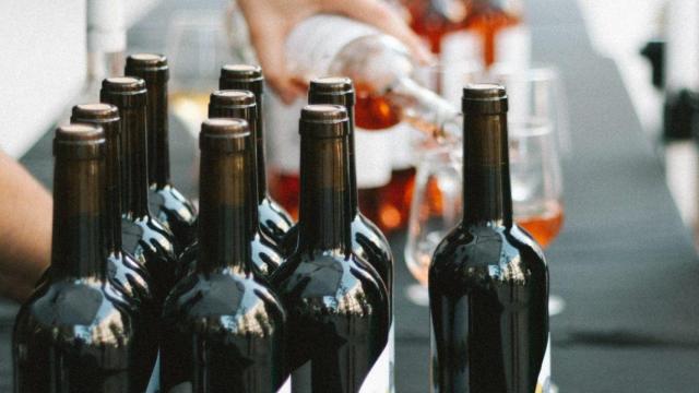 Botellas de vino
