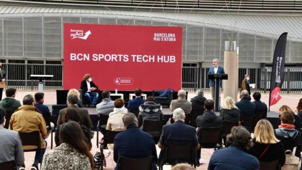 Presentación del Barcelona Sports Tech Hub