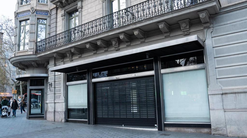 Local antes ocupado por Macson en paseo de Gràcia