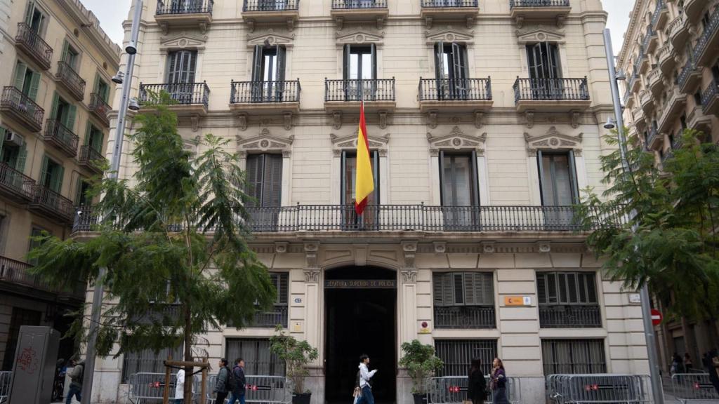 Fachada de la Jefatura Superior de Policía de Via Laietana