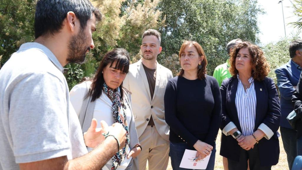La consellera Silvia Paneque, durante la presentación del nuevo protocolo de gestión del estany de la Murtra