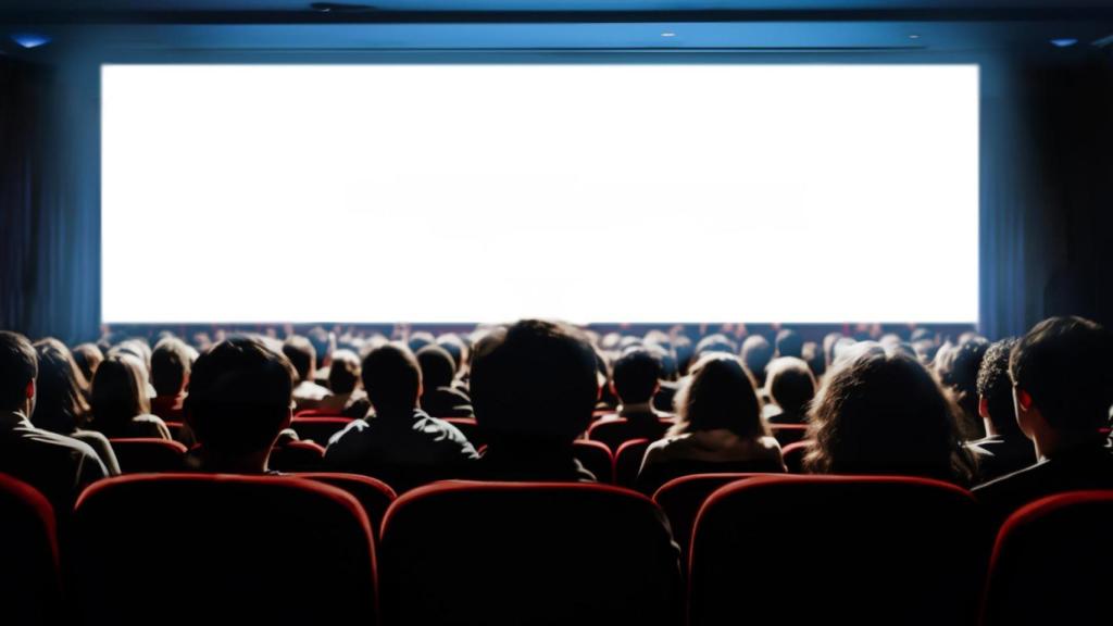 Imagen de archivo de una sala de cine