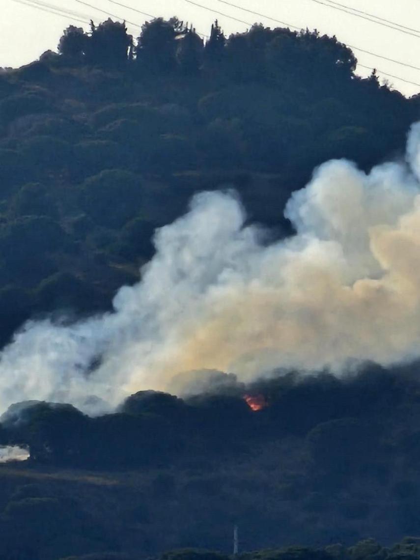 Incendio en la Serralada de la Marina